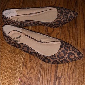 Leopard Print Flats